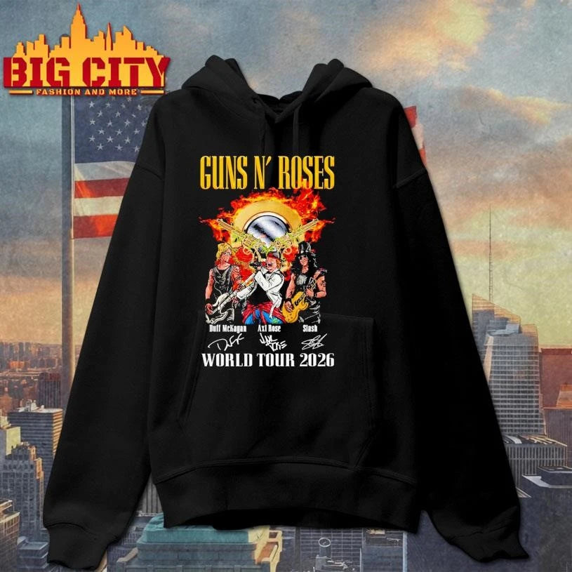 Guns N Rose World Tour 2026 Signature Shirt
