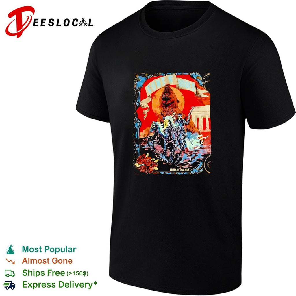 Guns N Roses Berlin Germany At Uber Arena On 23 June 2026 shirt