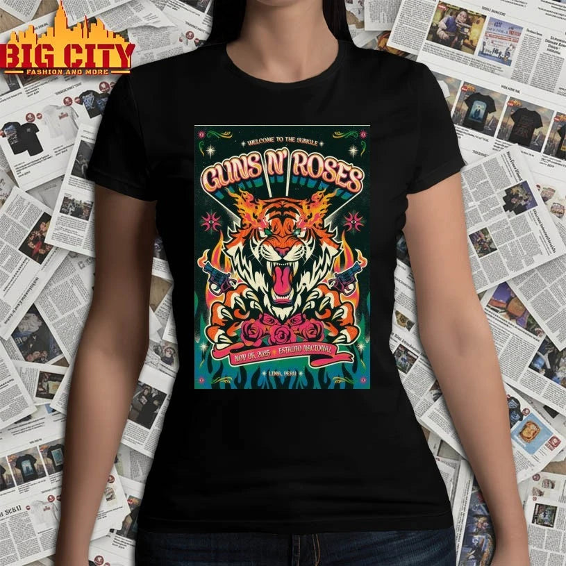 Guns N’ Roses Nov 5 2025 Estadio Nacional Show Poster shirt