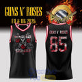 Guns N’ Roses World Tour 2026 Exclusive Basketball Jersey