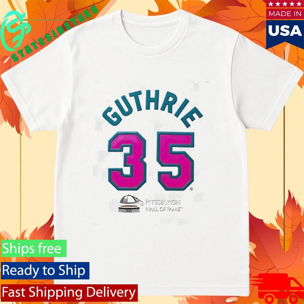 Guthrie 35 Pittsburgh Hall Of Fame Shirt
