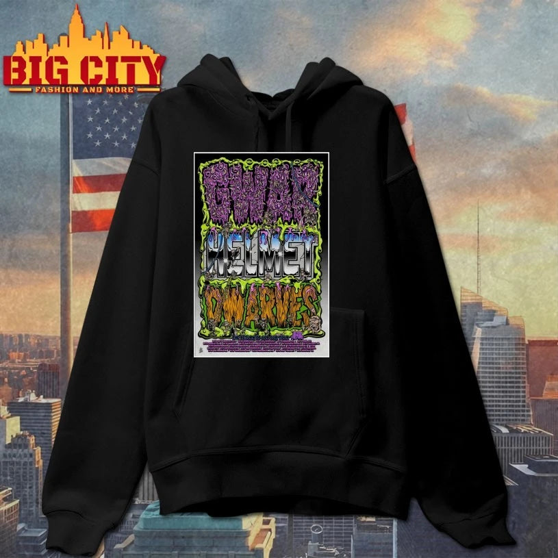 Gwar Helmet Dwarves The Return Of Gor New Tour 2025 Poster Shirt