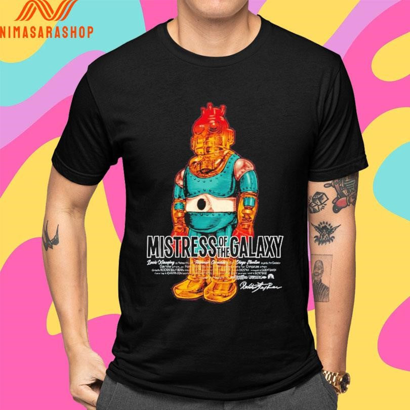 H-0249 Robot Mistress Of The Galaxy Shirts