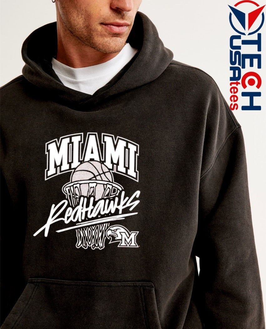 Miami Redhawks Basbketball The Net shirt