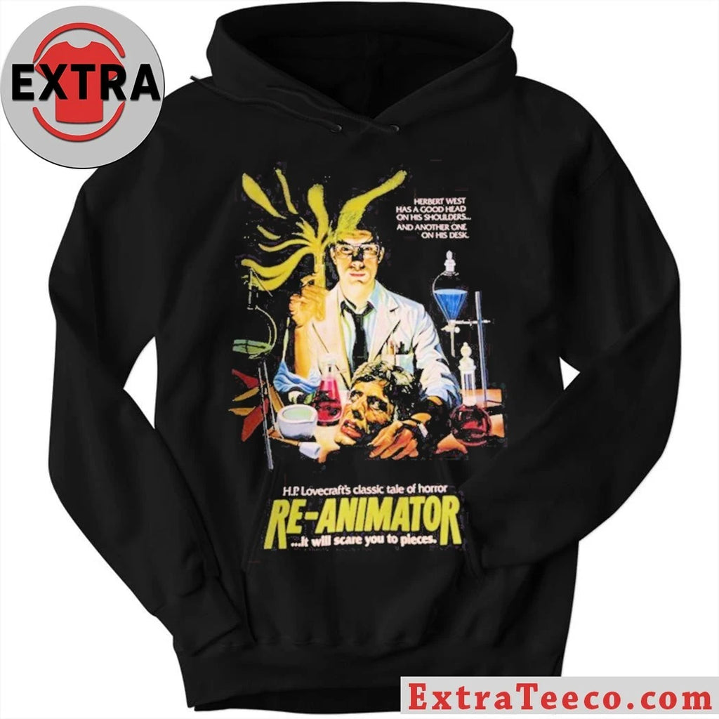 HP Lovecraft’s Classic Tale Of Horror Re-Animator Herbert West T-Shirt