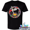 Hail Mary Spaceship With Nation Flags Mission Patch Shirt
