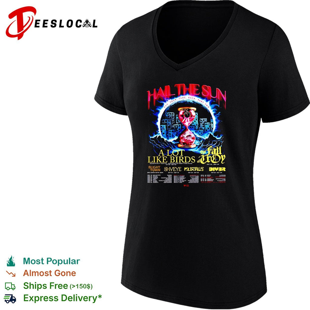 Hail The Sun Cut Tour Fade Back Part 2 2026 Tour North America schedule dates shirt