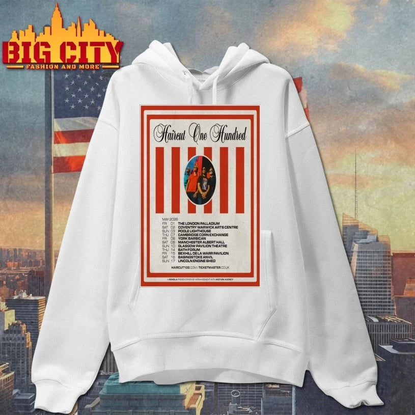 Haircut 100 UK Tour May 2026 Poster Shirt