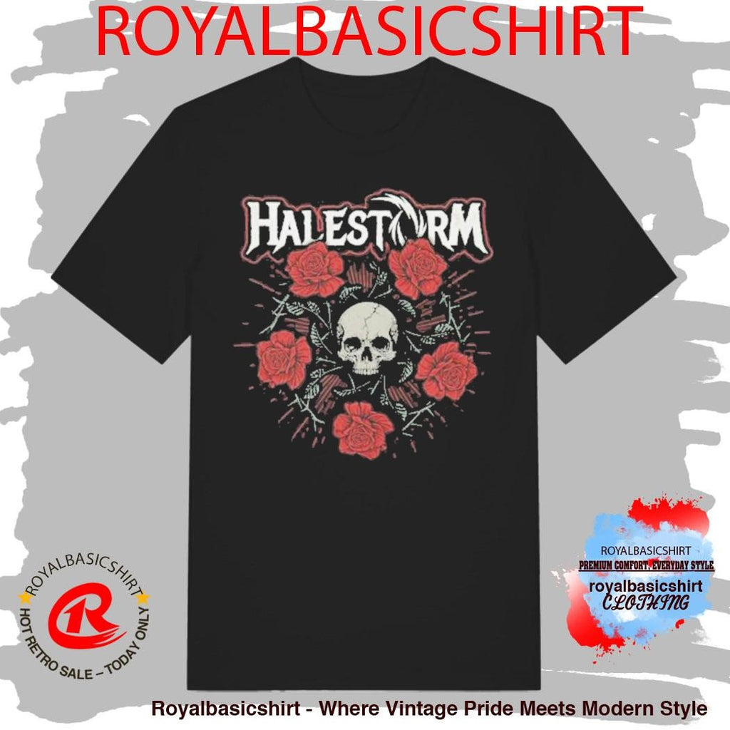 Halestorm Penta Rose T-Shirt