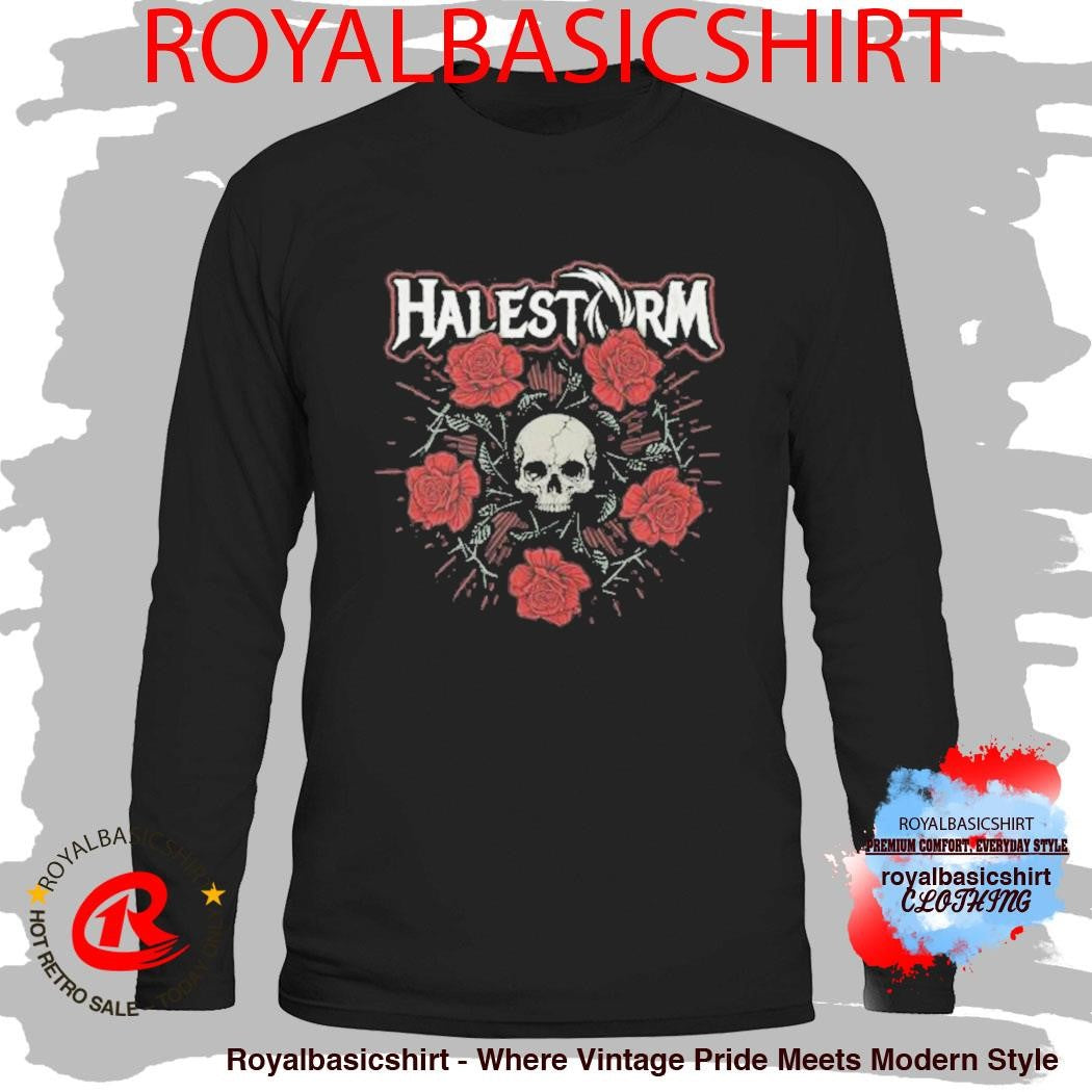 Halestorm Penta Rose T-Shirt