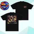 Half Evil Heatwave Tiny Logo Two Sided Shirt