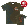 Halftone Horror The Chair Company Promo Tie Dye Two Sided Shirt