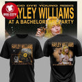 Halley Williams Bachelorette Party 2026 World Tour Two Sided Shirt