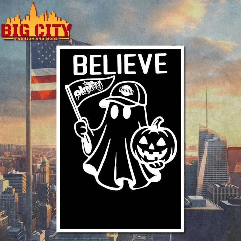 Halloween Believe Philly shirt