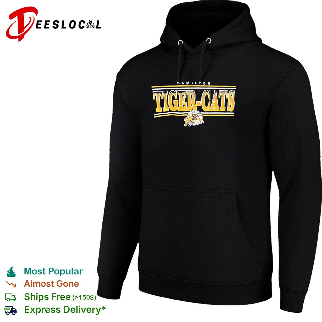 Hamilton Tiger-Cats football team logo shirt