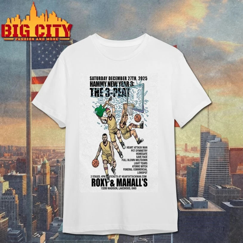 Hammy New Year 3 The 3-Peat Lakewood, Ohio Dec 27 2025 Poster Shirt