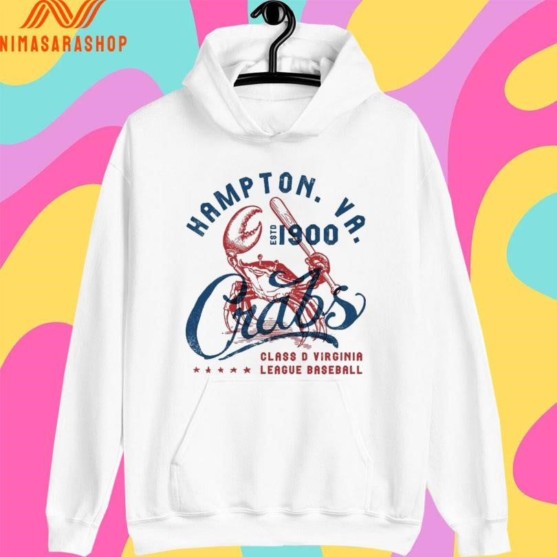 Hampton Va Estd 1900 Class D Virginia League Baseball Shirts