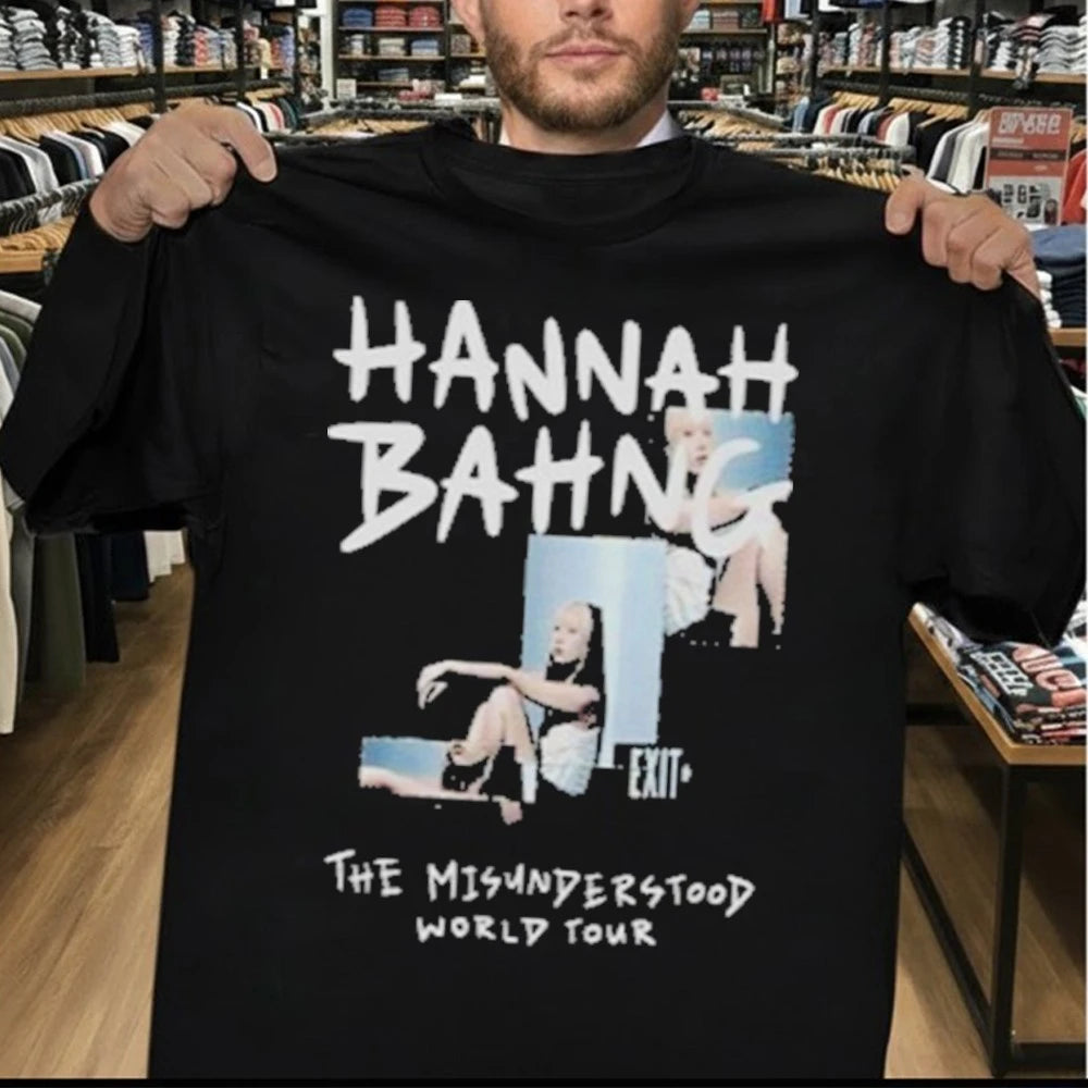 Hannah Bahng THE MISUNDERSTOOD WORLD TOUR Shirt