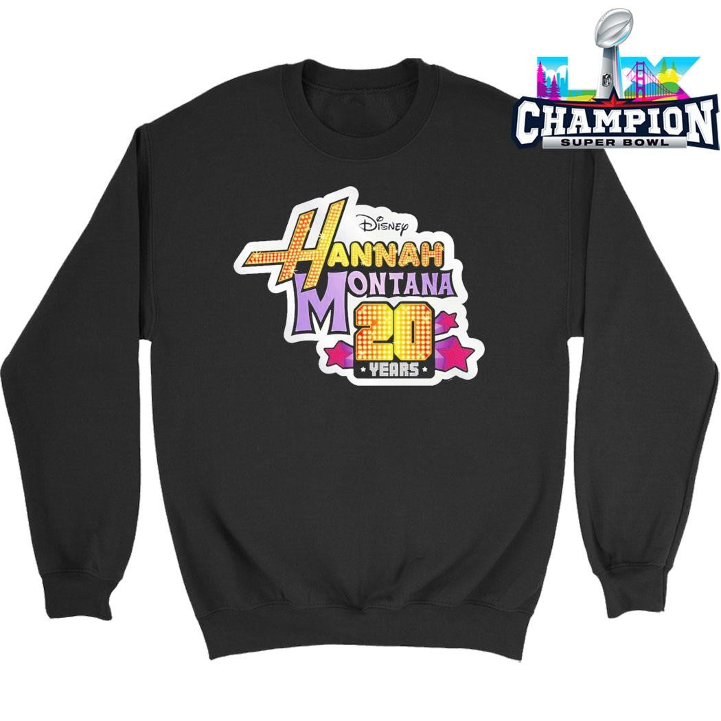 Hannah Montana 20 Years Anniversary Logo Shirt