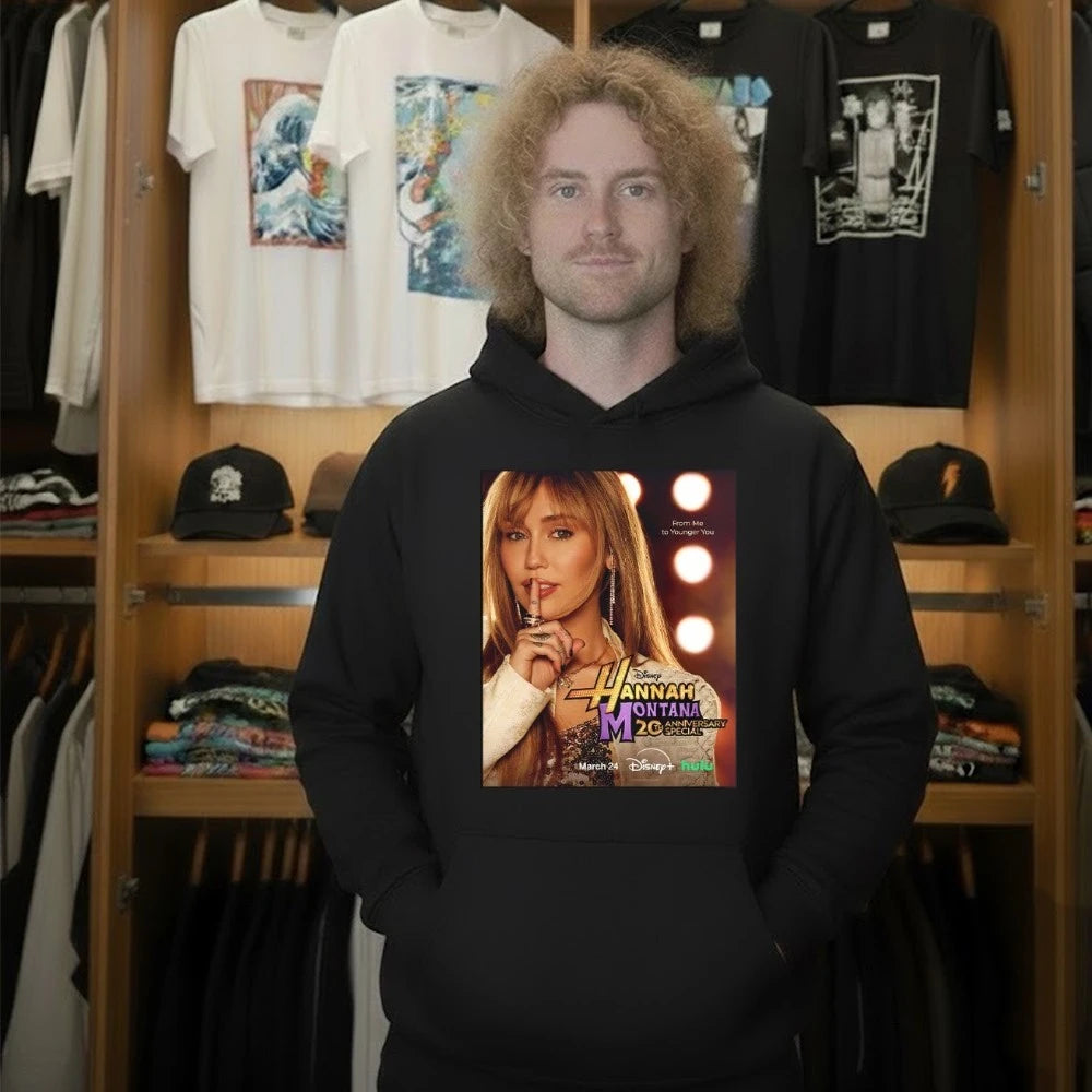 Hannah Montana 20th Anniversary Special Official Poster From Me To Younger You T-Shirt