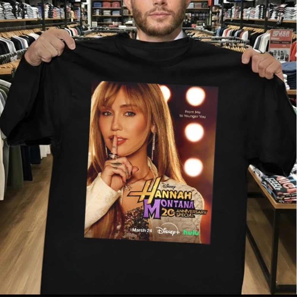Hannah Montana 20th Anniversary Special Official Poster From Me To Younger You T-Shirt