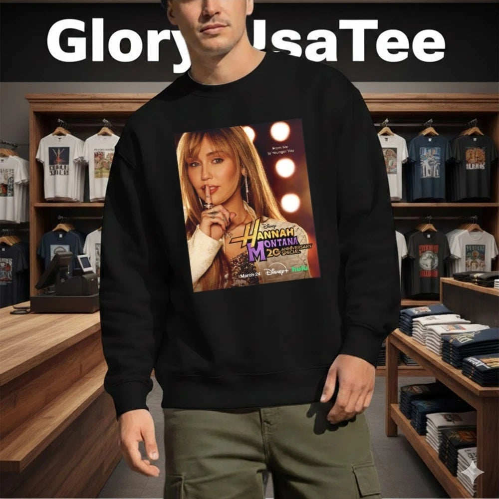 Hannah Montana 20th Anniversary Special Official Poster From Me To Younger You T-Shirt