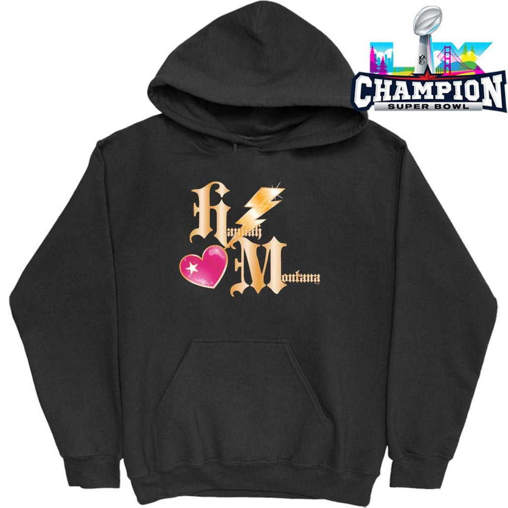 Hannah Montana 20th Anniversary Thunderbolt Heart Initials Shirt
