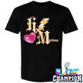 Hannah Montana 20th Anniversary Thunderbolt Heart Initials Shirt