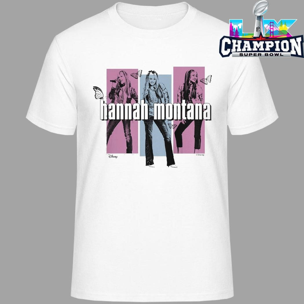 Hannah Montana 20th Anniversary Vintage Butterfly Shirt