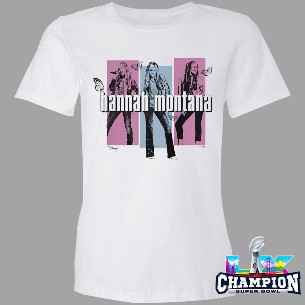 Hannah Montana 20th Anniversary Vintage Butterfly Shirt