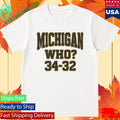 Hannah Montoya Michigan Who 34 32 Shirt