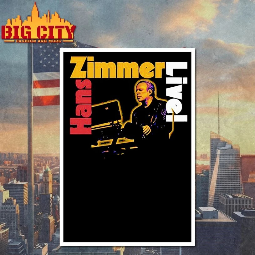 Hans Zimmer Black Tracklist Graphic Shirt