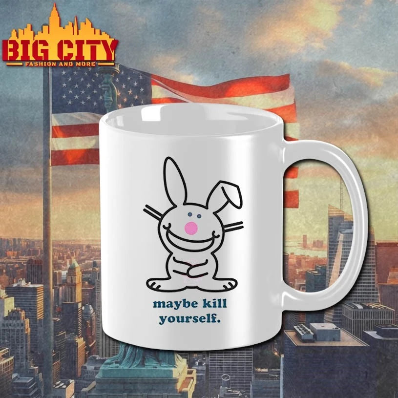 Happy Bunny Maybe Kill Yourself Shirt