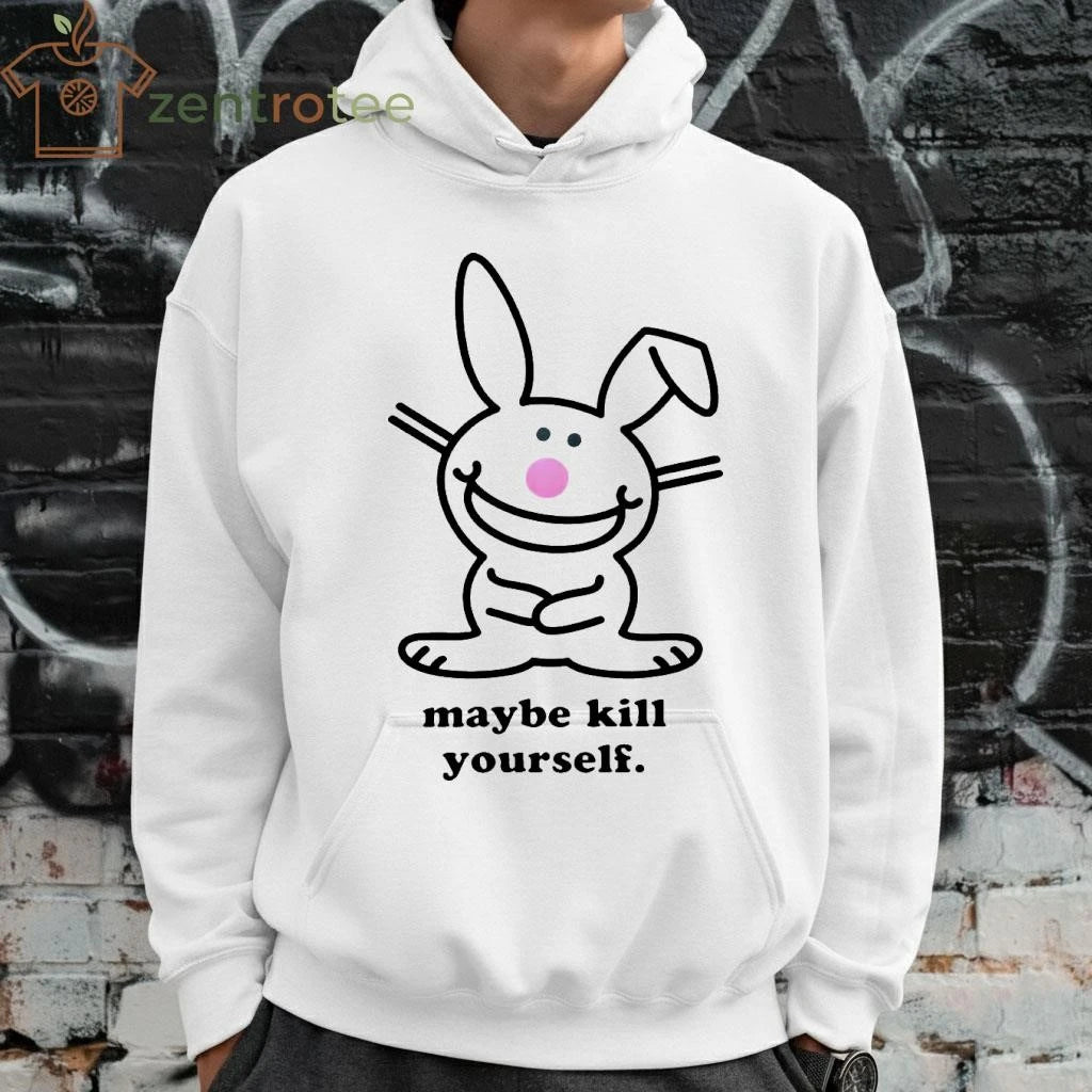 Happy Bunny Maybe Kill Yourself tee