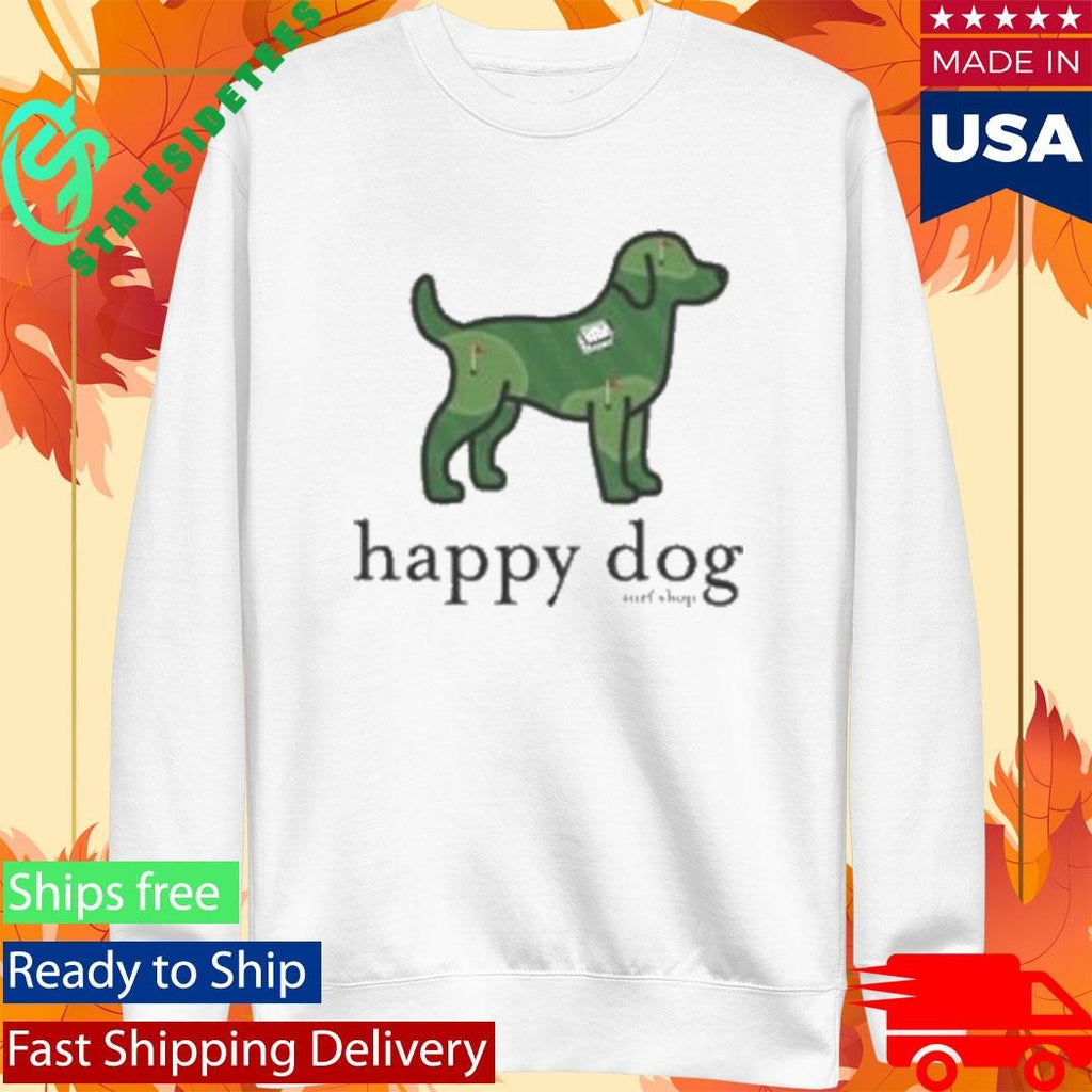 Happy Dog Surf Golf Shirt