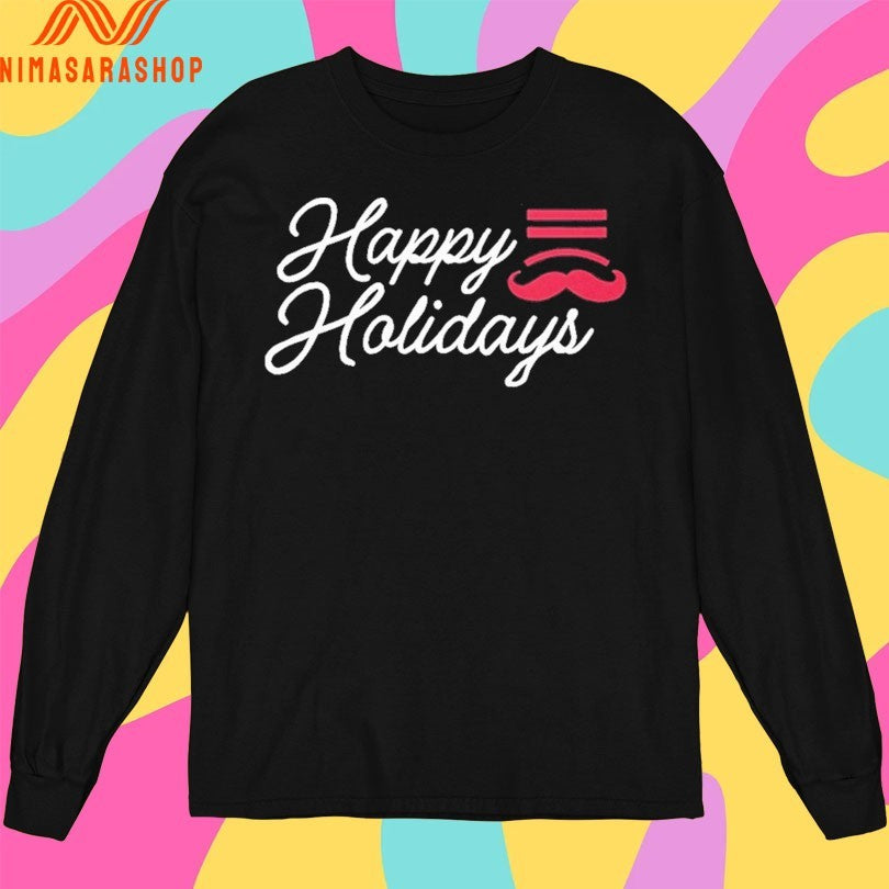 Happy Holidays Cincinnati Baseball Shirts