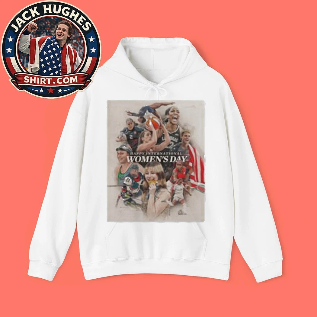 Happy International Women’s Day Us Olympics 2026 T-Shirt