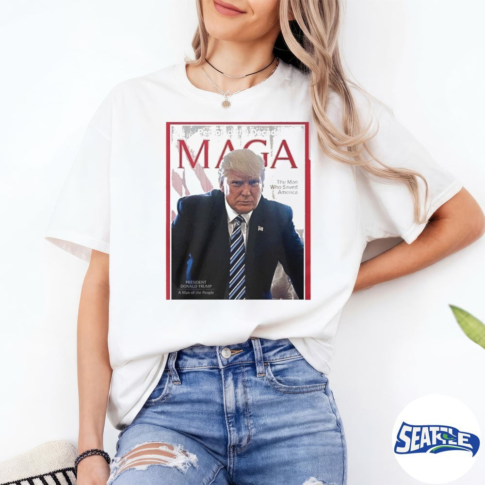 Happy Presidents Day 2026 Person of the Decade MAGA Poster shirt