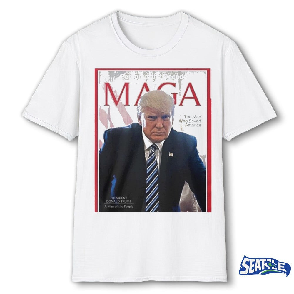 Happy Presidents Day 2026 Person of the Decade MAGA Poster shirt