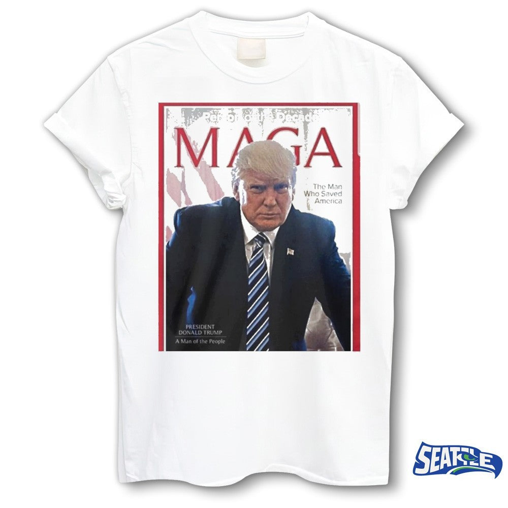 Happy Presidents Day 2026 Person of the Decade MAGA Poster shirt
