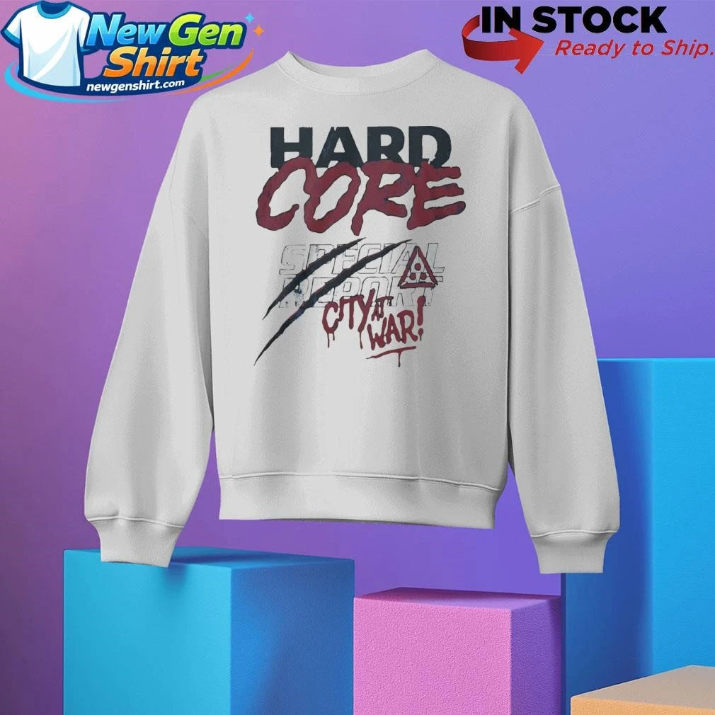 Hard Core With Tony Pope City At War Shirt