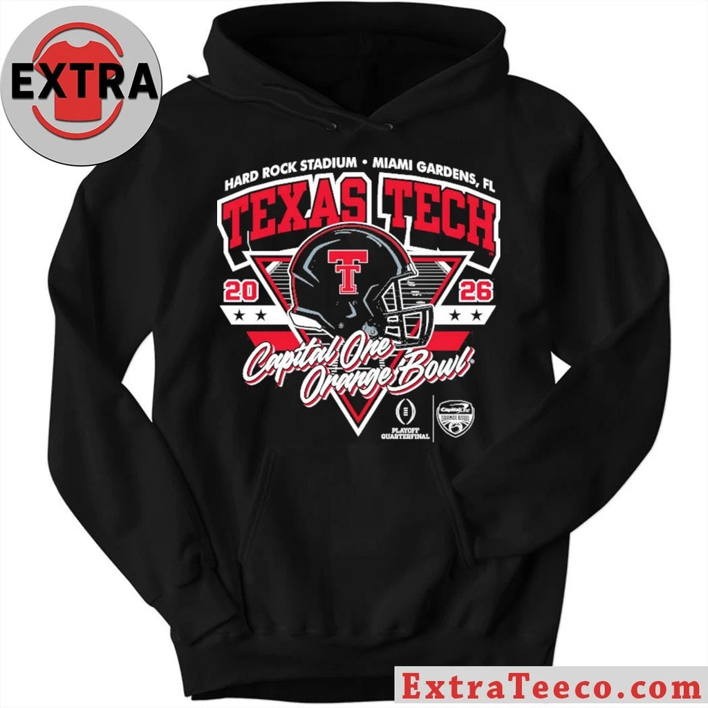 Hard Rock Stadium Miami Gardens Fl Texas Tech Red Raiders College Football Playoff for upcoming game at Orange Bow Shirt
