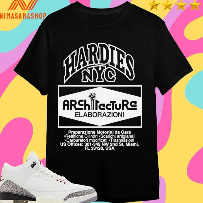 Hardies Nyc Architecture Elaborazioni Preparazione Motorini Da Gara Shirts