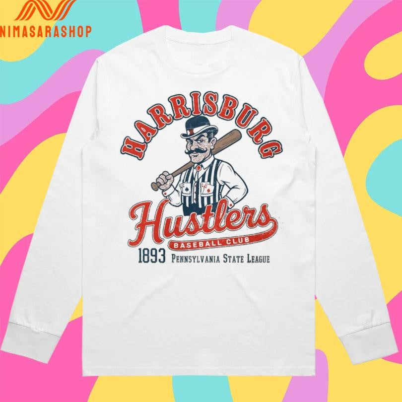 Harrisburg Hustlers Baseball Club 1893 Pennsylvania State League Shirts