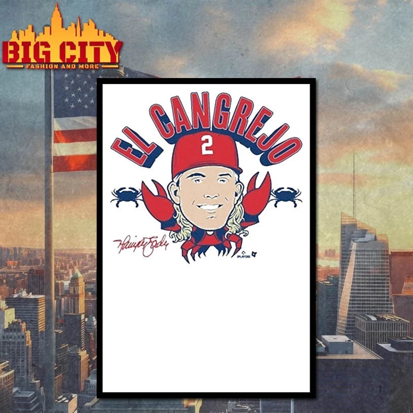 Harrison Bader El Cangrejo Crabs Shirts