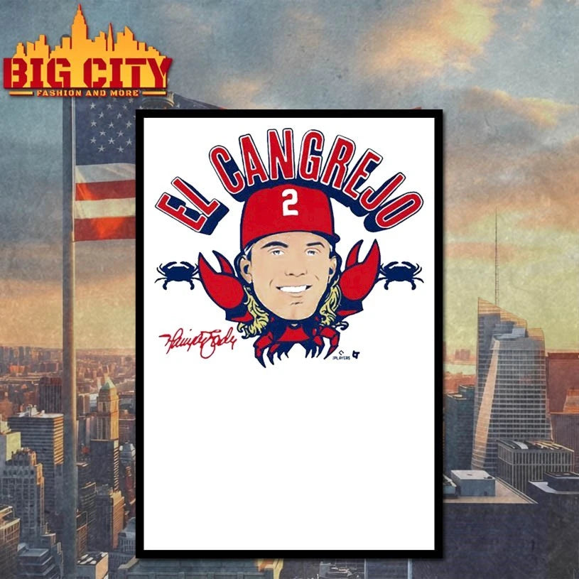 Harrison Bader El Cangrejo Philadelphia Shirt