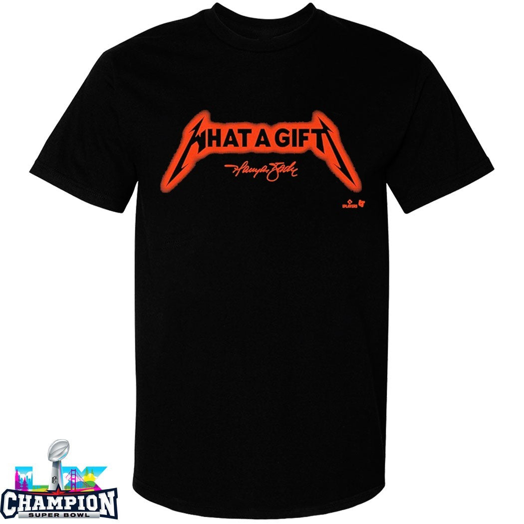 Harrison Bader What A Gift San Francisco Giants Metal T-Shirts