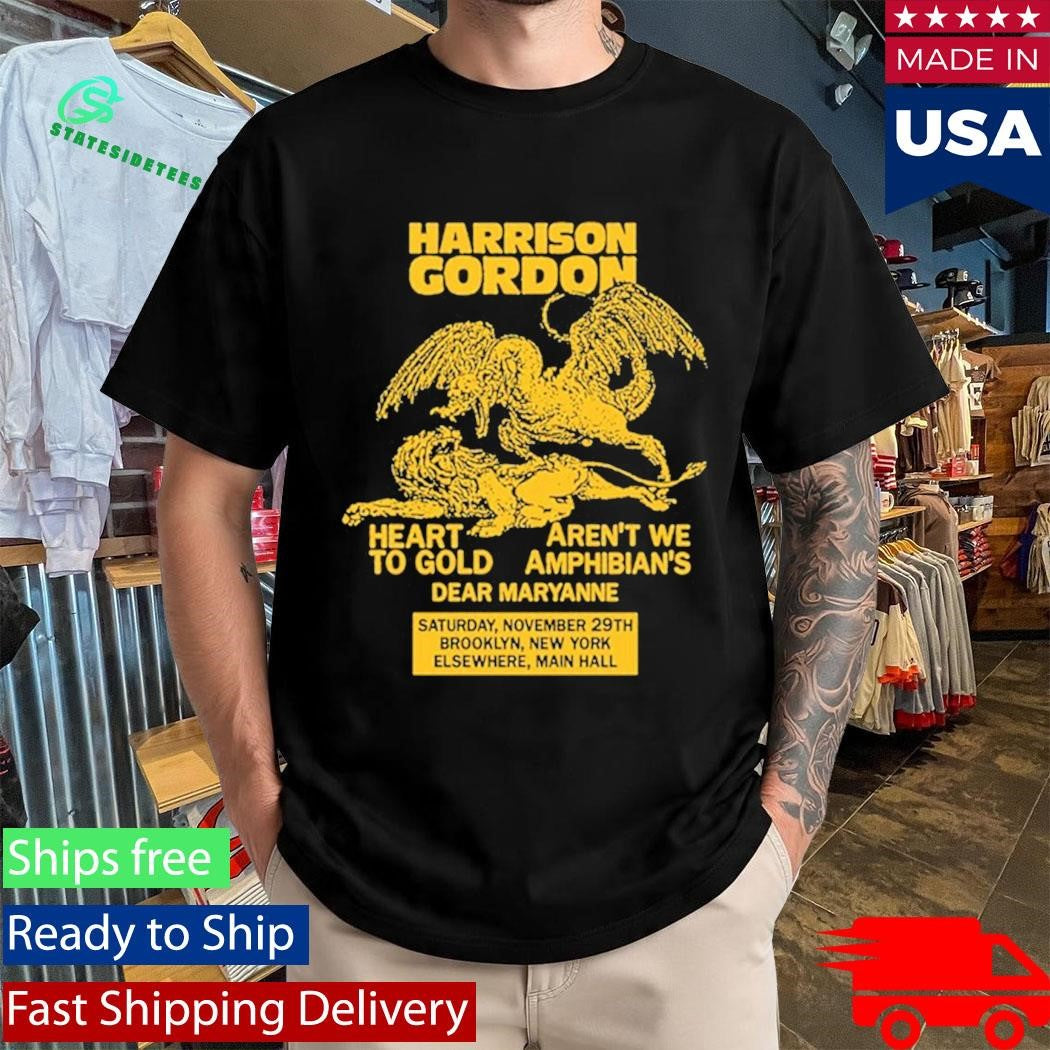 Harrison Gordon 11 29 2025 Brooklyn Shirt