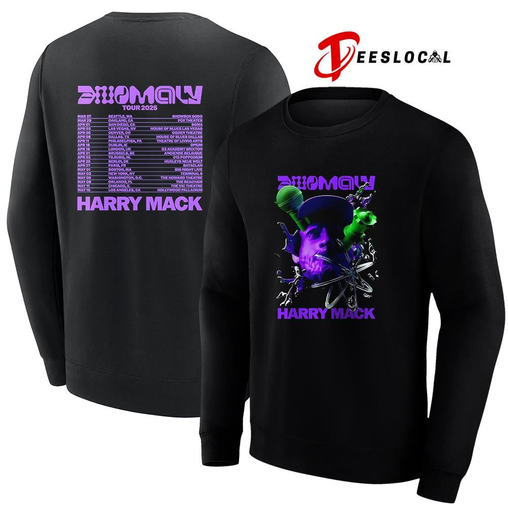 Harry Mack Anomaly tour dates schedule shirt