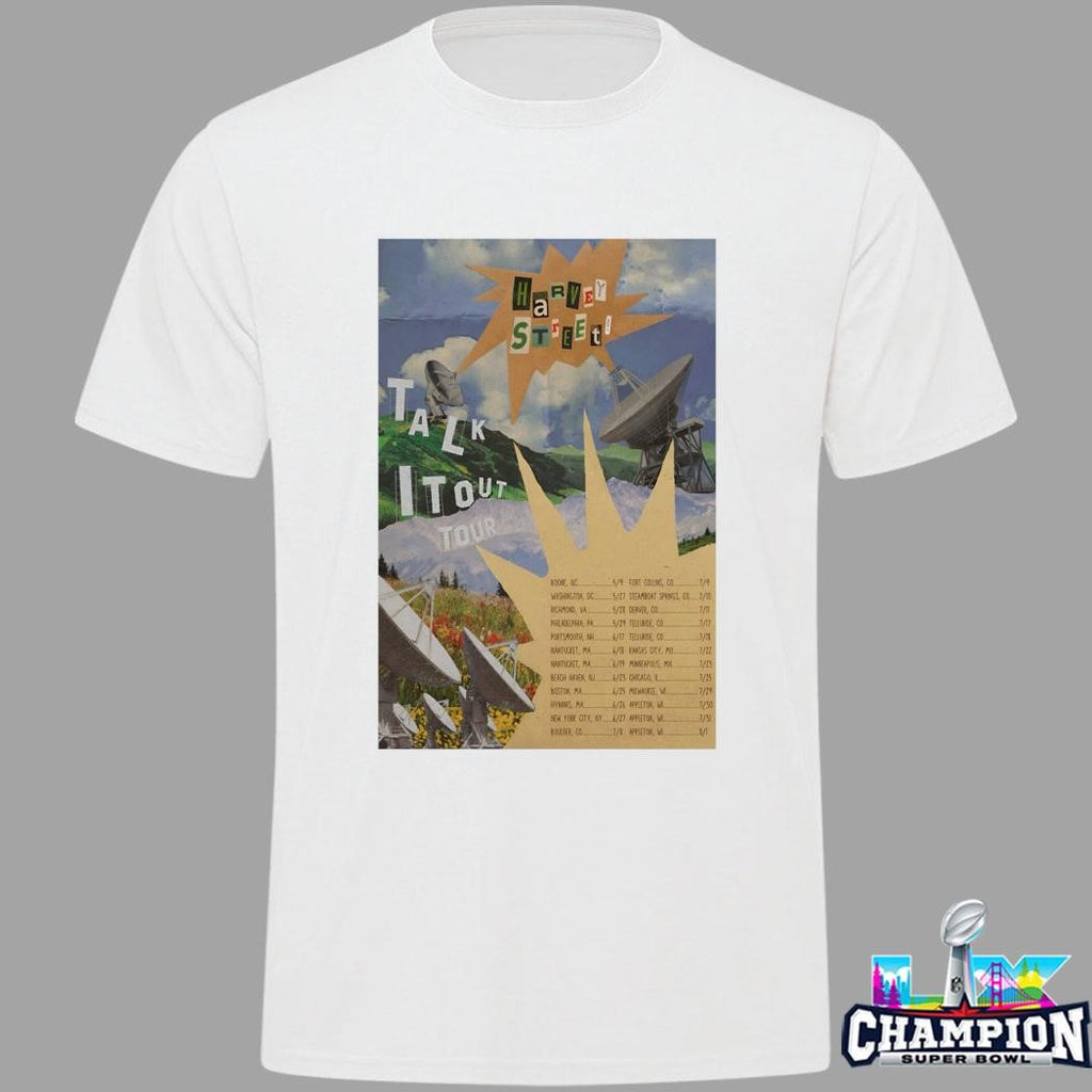 Harvey Street Talk It Out Tour 2026 Shirt